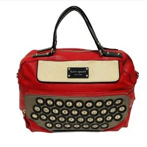 KATE SPADE “All Typed Up Clyde Typewriter Bag” Extremely Rare MINT CONDITION!